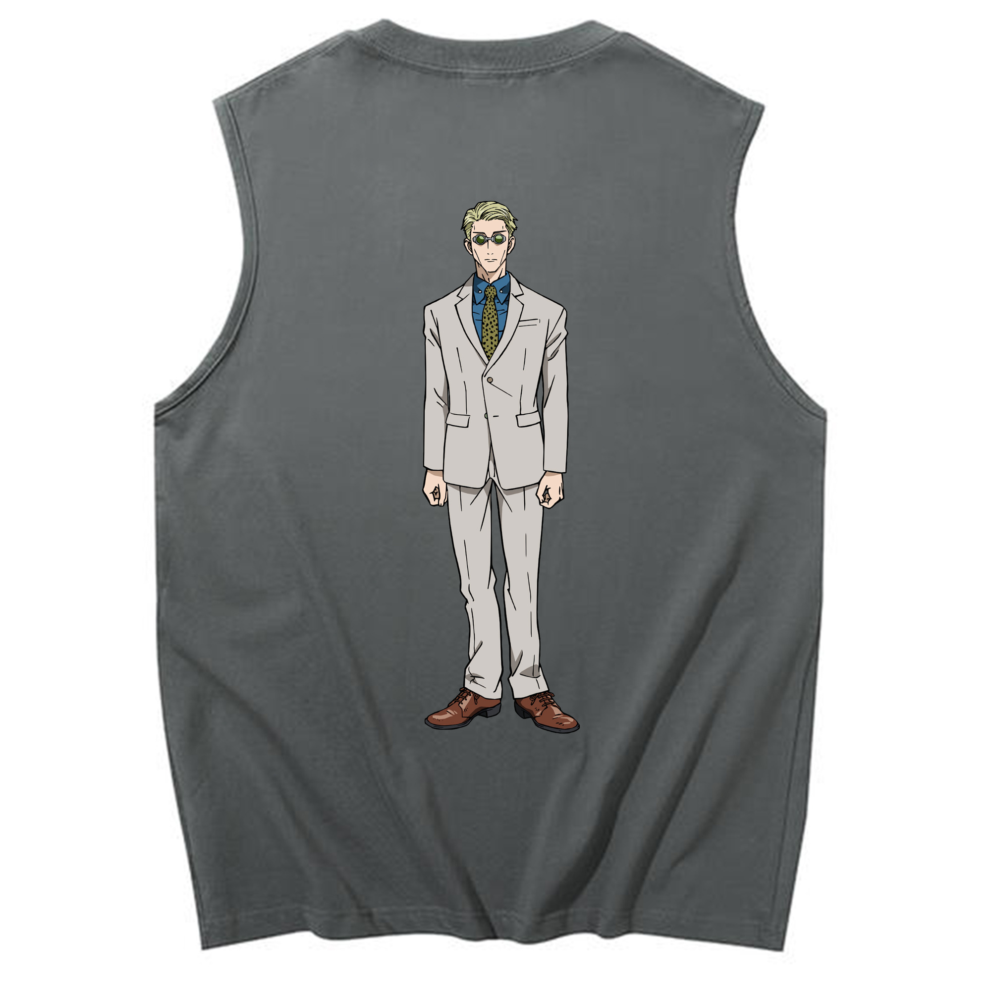 （画像用） 呪術廻戦 Jujutsu Kaisen コットン100％タンクトップ（背面プリント）
